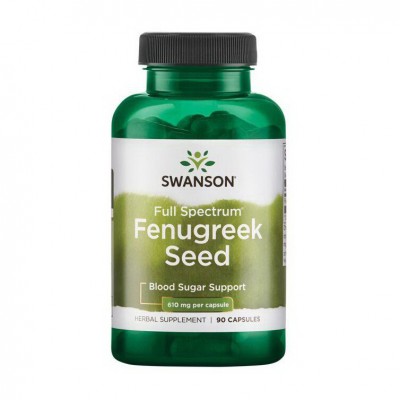 Swanson Fenugreek Seed 610 mg (90 caps) Swanson Fenugreek Seed 610 mg (90 caps)