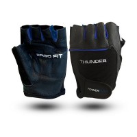 PowerPlay Fitness Gloves Black-Blue 9058 (M size)