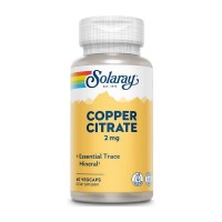 Solaray Copper Citrate 2 mg (60 veg caps)