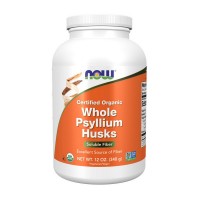 NOW Whole Psyllium Husks Certified Organic (340 g)
