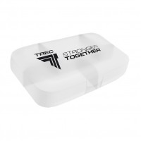TREC nutrition Pillbox Stronger Together (transparent)