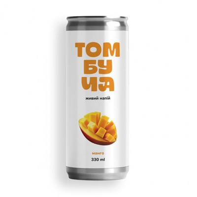 TOM peanut butter Томбуча (330 ml, манго) TOM peanut butter Томбуча (330 ml, манго)