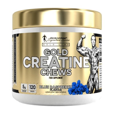 Kevin Levrone Gold Creatine Chews (120 tabs, blue raspberry)