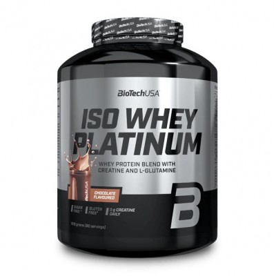 BioTech Iso Whey Platinum (1,81 kg, cookies cream)
