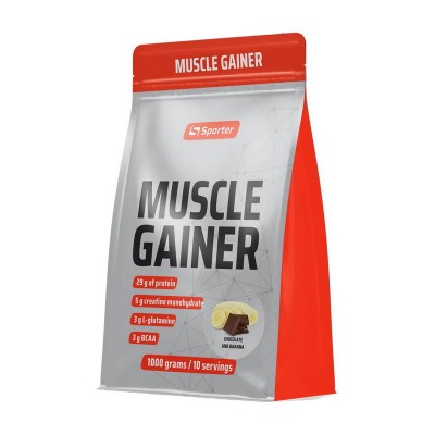 Sporter Muscle Gainer (1 kg, strawberry)