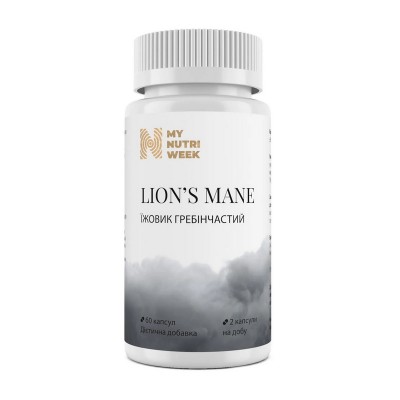 My Nutri Week Lion`s Mane (60 caps)