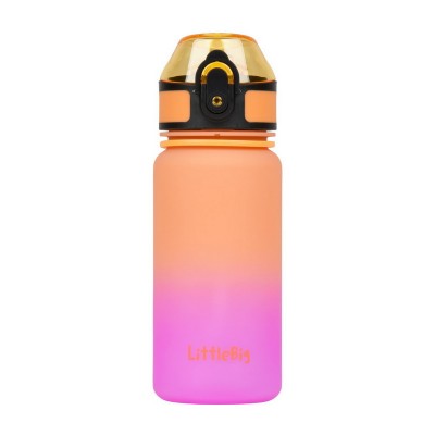 UZSPACE Littlebig Waterbottle 3020 (350 ml, orange/pink)