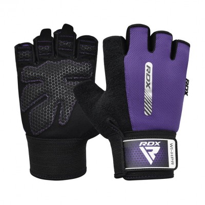 RDX RDX W1 Half Gloves Purple (M size)