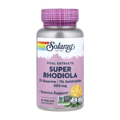 Solaray Super Rhodiola (60 veg caps) Solaray Super Rhodiola (60 veg caps)