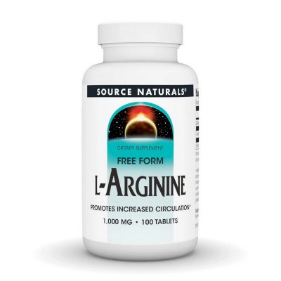 Source Naturals L-Arginine 1000 mg (100 tab)