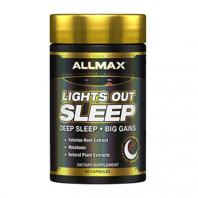 All Max Nutrition Lights Out Sleep (60 caps) All Max Nutrition Lights Out Sleep (60 caps)