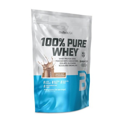 BioTech 100% Pure Whey (400 g, hazelnut)