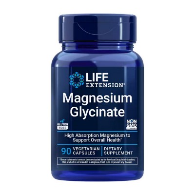 Life Extension Magnesium Glycinate (90 veg caps) Life Extension Magnesium Glycinate (90 veg caps)