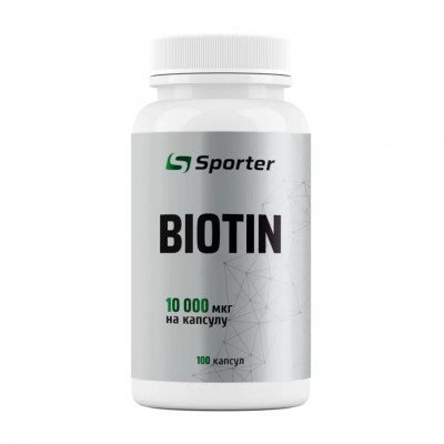 Sporter Biotin 10000 mcg (100 caps)