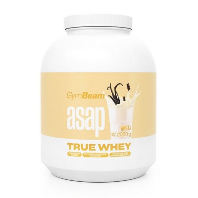 GymBeam Asap True Whey (2 kg, vanilla) GymBeam Asap True Whey (2 kg, vanilla)