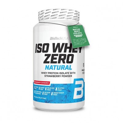 BioTech Iso Whey Zero Natural (908 g, strawberry)
