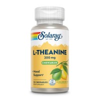 Solaray L-Theanine 200 mg (30 chewables, lemon lime)