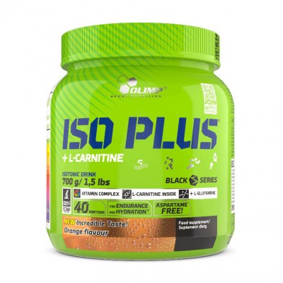 Iso Plus +L-Carnitine (700 g, orange)