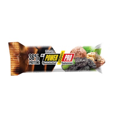 Power Pro 36% (60 g, чорнослив та волоський горiх)