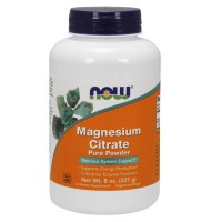NOW Magnesium Citrate Pure Powder (227 g)