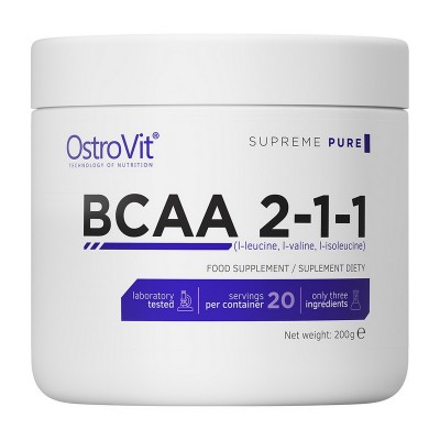 OstroVit BCAA 2-1-1 (200 g, pure) OstroVit BCAA 2-1-1 (200 g, pure)