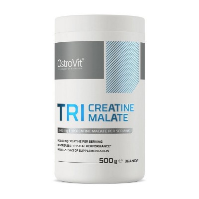 OstroVit Tri Creatine Malate (500 g, lemon)