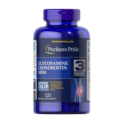 Double Strength Glucosamine, Chondroitin & MSM (120 caplets)