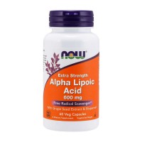 NOW Alpha Lipoic Acid 600 mg Extra Strength (60 caps)