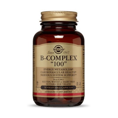 Solgar B-Complex 100 (50 veg caps) Solgar B-Complex 100 (50 veg caps)