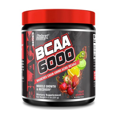 Nutrex BCAA 6000 (255 g, fruit punch)