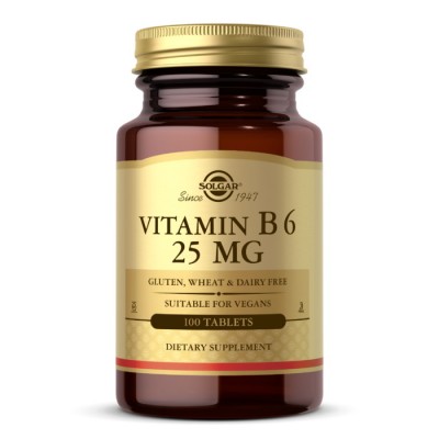 Solgar Vitamin B6 25 mg (100 tabs)