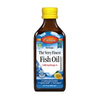 Carlson Labs The Very Finest Fish Oil 1,600 mg Omega-3s (200 ml, lemon)