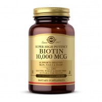 Solgar Biotin 10,000 mcg (120 veg caps)