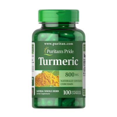 Puritan's Pride Turmeric 800 mg (100 caps)