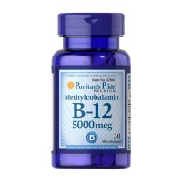 Puritan's Pride B-12 5000 mcg Methylcobalamin (30 microlozengels)