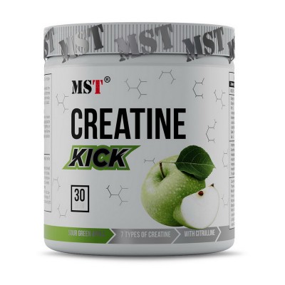 MST Creatine Kick (300 g, sour green apple)
