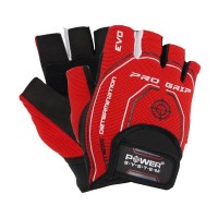 Power System Pro Grip Evo Gloves Red 2260RD (M Size)