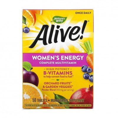 Nature's Way Alive! Women`s Energy (50 tab)