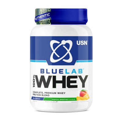 Blue Lab 100% Whey Premium Protein (908 g, tropical smoothie)