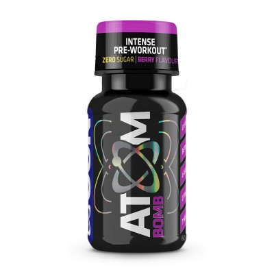 Atom Bomb Pre-Workout Shot (60 ml, berry)