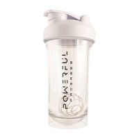 Powerful Progress Shaker With Metall Ball (500 ml, white)