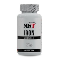 MST Iron Bisglycinate 21 mg (60 caps)