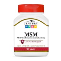21st Century MSM 1000 mg (90 tab)