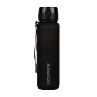 UZSPACE Uzspace Tamish Frosted Waterbottle 3038 (1 L, black) UZSPACE Uzspace Tamish Frosted Waterbottle 3038 (1 L, black)