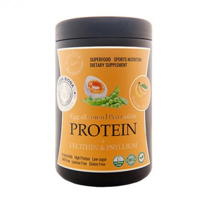 Terra Biona Pea Isolate Protein + Lecithin & Psyllium (700 g, banana)