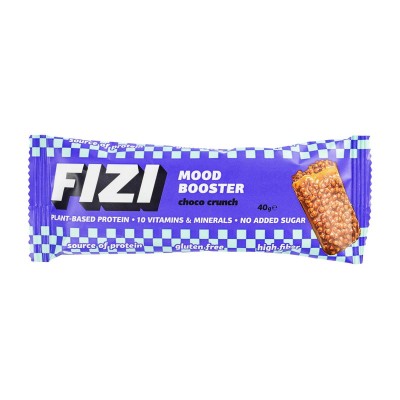 Fizi Mood Booster Bar (40 g, choco crunch) Fizi Mood Booster Bar (40 g, choco crunch)