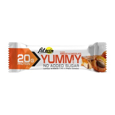 Yummy Bar No Sugar Added (55 g, apricot & chocolate) Yummy Bar No Sugar Added (55 g, apricot & chocolate)