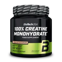 BioTech 100% Creatine Monohydrate (300 g, orange)