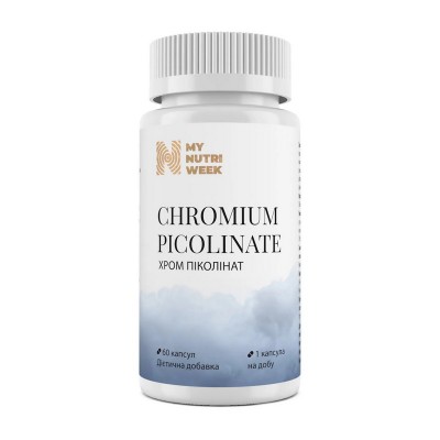 My Nutri Week Chromium Picolinate (60 caps)