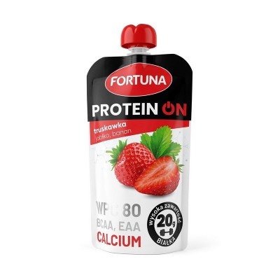 Fortuna Protein On (180 g, strawberry, apple, banana)